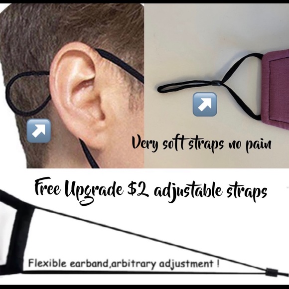 Amazing Grace Spiritual Cross Designer adult mask - Picture 5 of 6